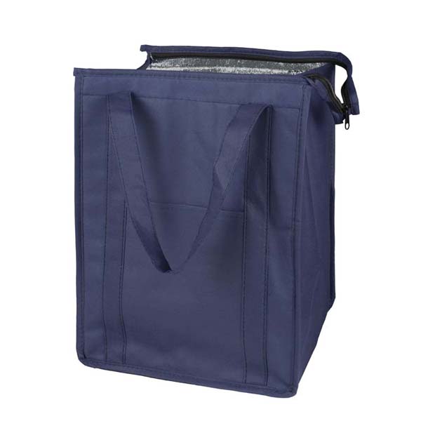 12"W x 16"H x 10"Gusset - "SUPER COOLER" Large Insulated Cooler Zipper Tote Bag 1