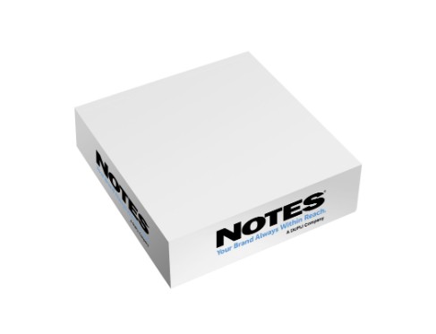 Half Size Non-Adhesive Note Cube® Notepad (3 3/8"x3 3/8"x1 3/4") 1 Half Size Non-Adhesive Note Cube® Notepad (3 3/8"x3 3/8"x1 3/4") 1