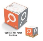 Full Size Non-Adhesive Note Cube® Notepad (3 3/8"x3 3/8"x3 3/8") 1 Full Size Non-Adhesive Note Cube® Notepad (3 3/8"x3 3/8"x3 3/8") 1