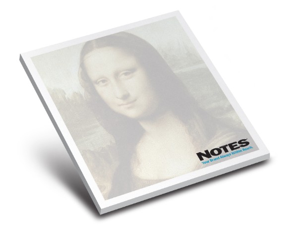 25-Sheet Stik-Withit® Adhesive Pad w/ Pastel Paper (3"x8") 1