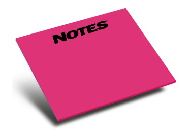 50-Sheet Stik-Withit® Adhesive Notepad w/ Bright Paper (3"x8") 1