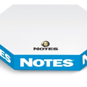 Thins® Hexagon Stik-Withit® Note Cube® Notepad (3 5/8"x3 1/8") 1 Thins® Hexagon Stik-Withit® Note Cube® Notepad (3 5/8"x3 1/8") 1