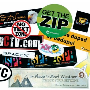 Stik-Withit® Bumper Sticker (3 3/4"x7 1/2") 1 Stik-Withit® Bumper Sticker (3 3/4"x7 1/2") 1