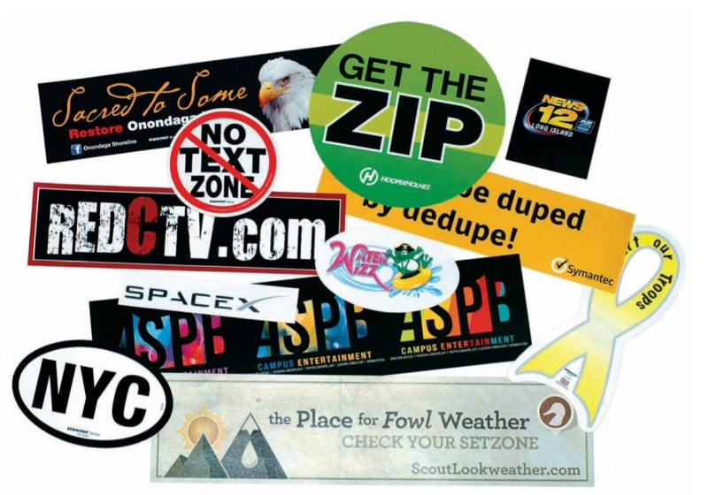 Stik-Withit® Bumper Sticker (3 3/4"x7 1/2") 1 Stik-Withit® Bumper Sticker (3 3/4"x7 1/2") 1