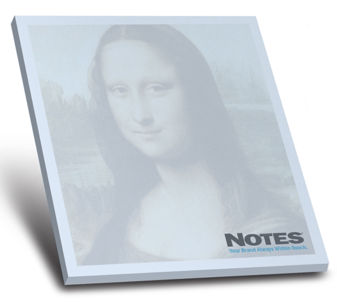 50-Sheet Stik-Withit® Adhesive Notepad w/ Pastel Paper (4"x4") 1