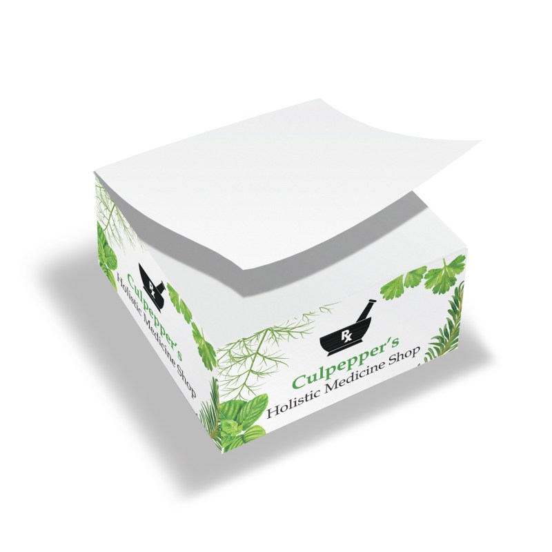 Stik-Withit® Half Size Note Cube® Notepad (2 3/4"x2 3/4"x1 3/8") 1 Stik-Withit® Half Size Note Cube® Notepad (2 3/4"x2 3/4"x1 3/8") 1