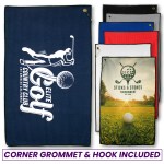 Microfiber Waffle Golf Towel (Screen Print) 1 Microfiber Waffle Golf Towel (Screen Print) 1