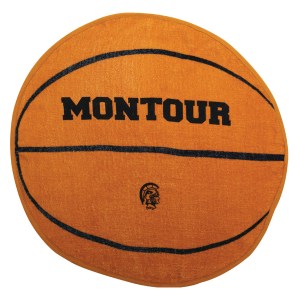 Fiber Reactive Basketball Shaped Sport Towel (Screen Print) 1 Fiber Reactive Basketball Shaped Sport Towel (Screen Print) 1