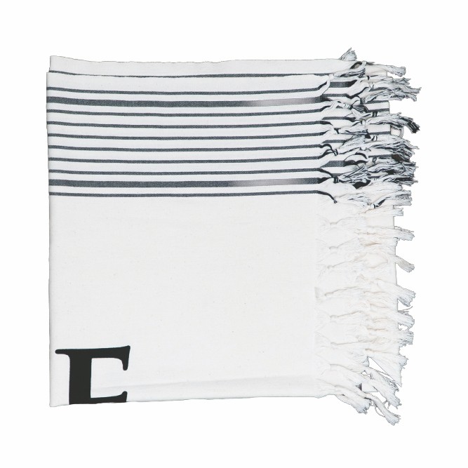 Ivory Shore Open Stripe Pesh (Imprinted) 1 Ivory Shore Open Stripe Pesh (Imprinted) 1