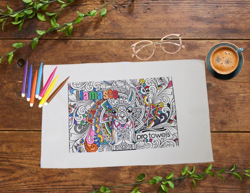 Serenity Collection Yoga Workout Towel (Color Splash) 1 Serenity Collection Yoga Workout Towel (Color Splash) 1