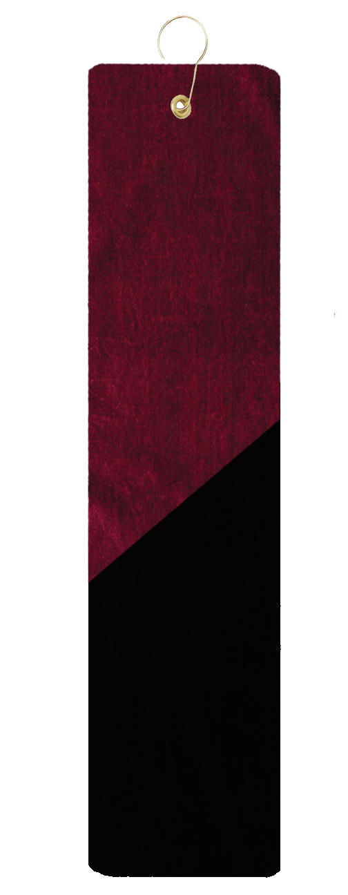 Two Tone Midweight Golf Towel 1
