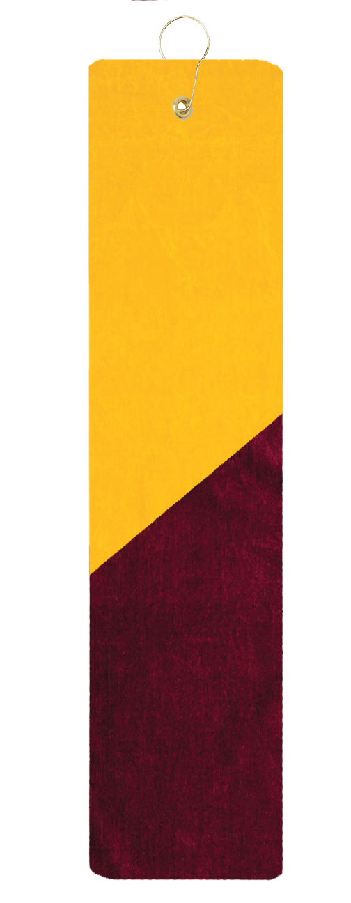 Two Tone Midweight Golf Towel 1