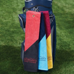 Two Tone Midweight Golf Towel 1 Two Tone Midweight Golf Towel 1