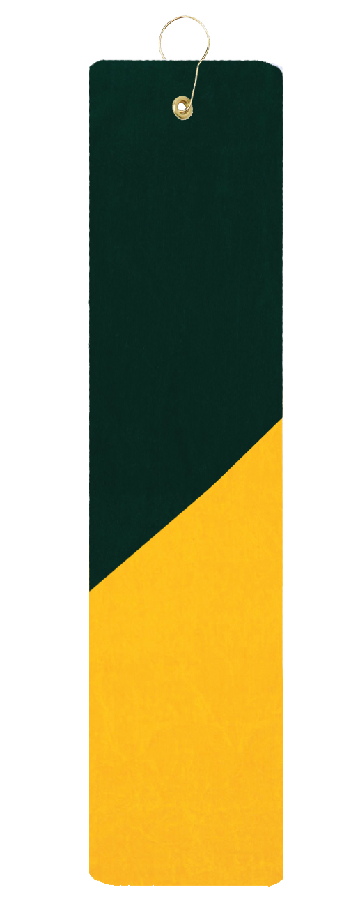 Two Tone Midweight Golf Towel 1