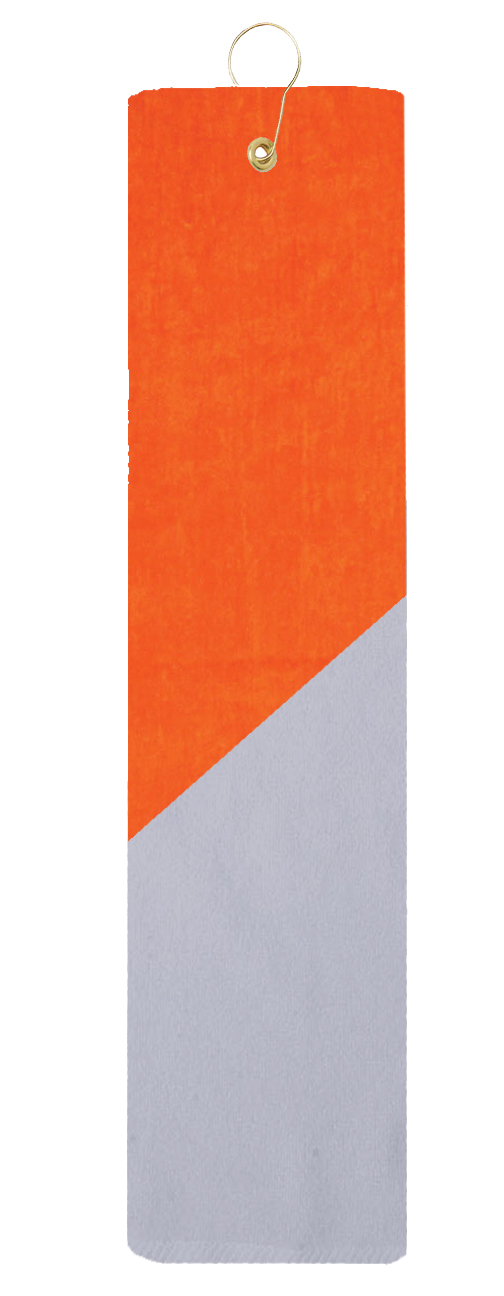 Two Tone Midweight Golf Towel 1