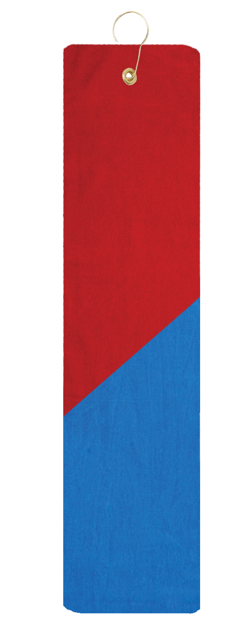 Two Tone Midweight Golf Towel 1