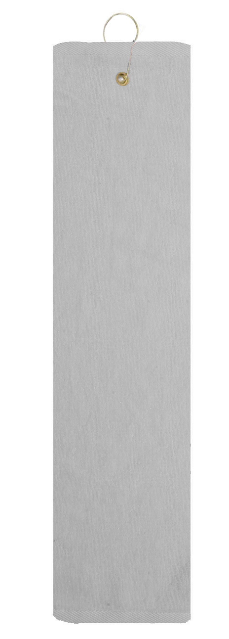 The Platinum Collection Golf Towel w/ Tri-Fold Grommet (Embroidery) 1