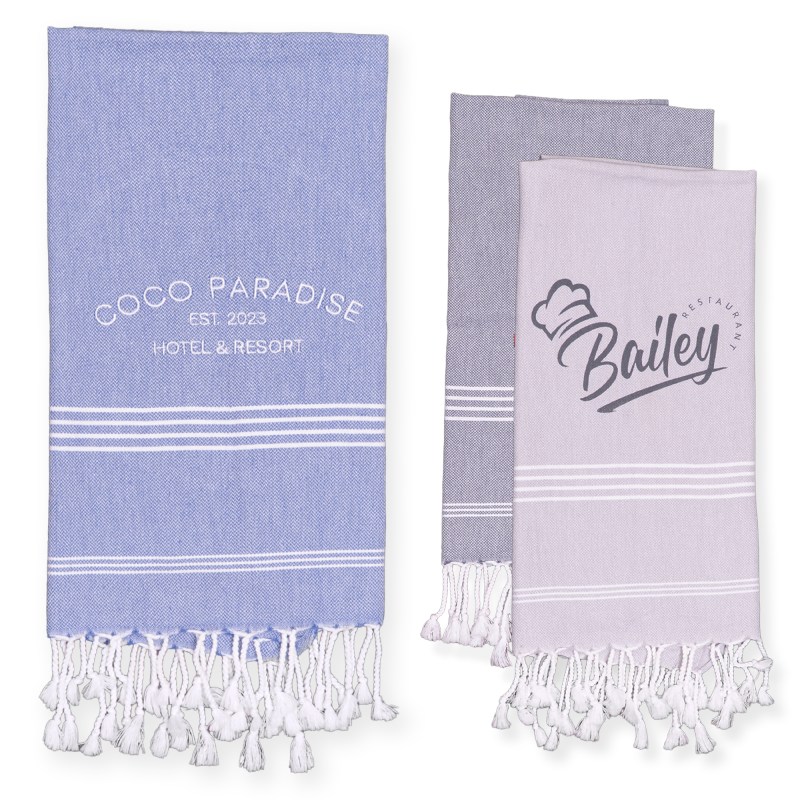 Peshtemal Hand Towel (Embroidered) 1 Peshtemal Hand Towel (Embroidered) 1