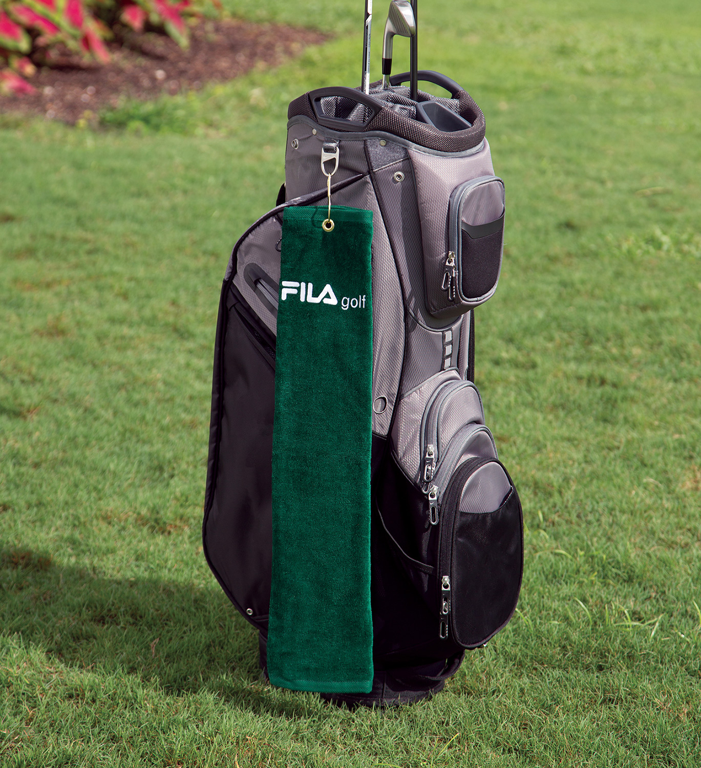Diamond Collection Golf Towel w/ Tri-Fold Grommet (Embroidery) 1