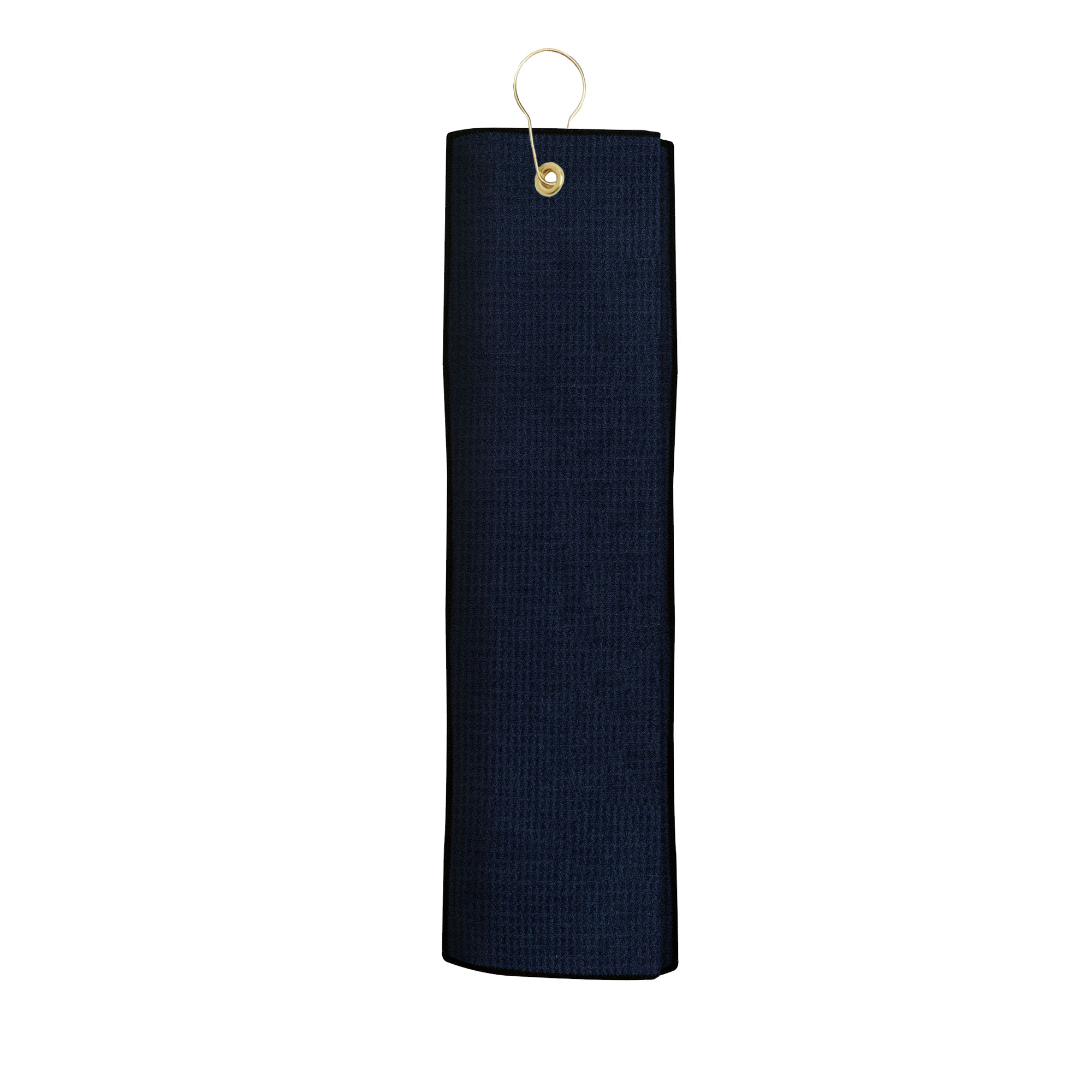 Microfiber Waffle Golf Towel with Tri-Fold Grommet (Embroidery) 1