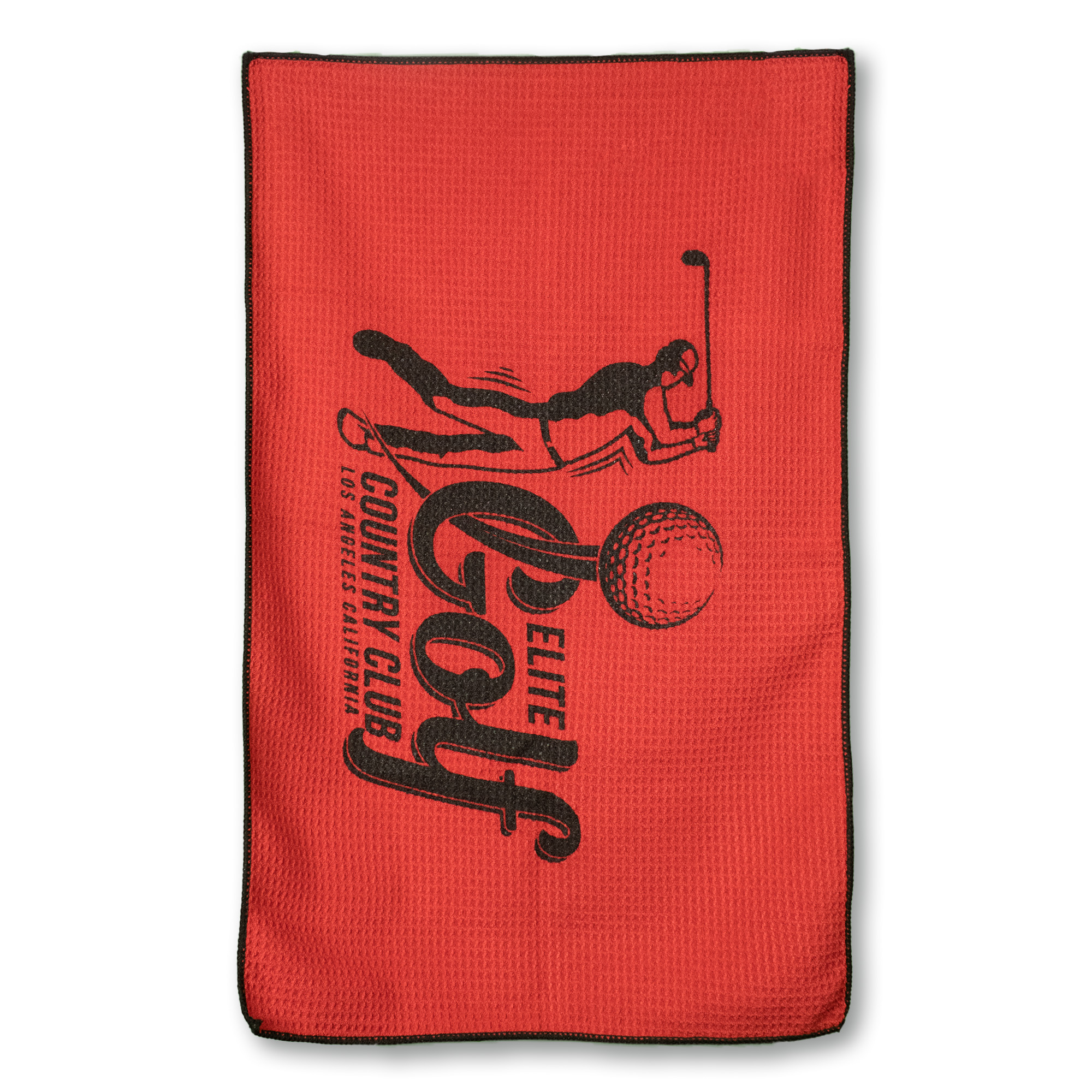 Microfiber Waffle Golf Towel (Embroidery) 1