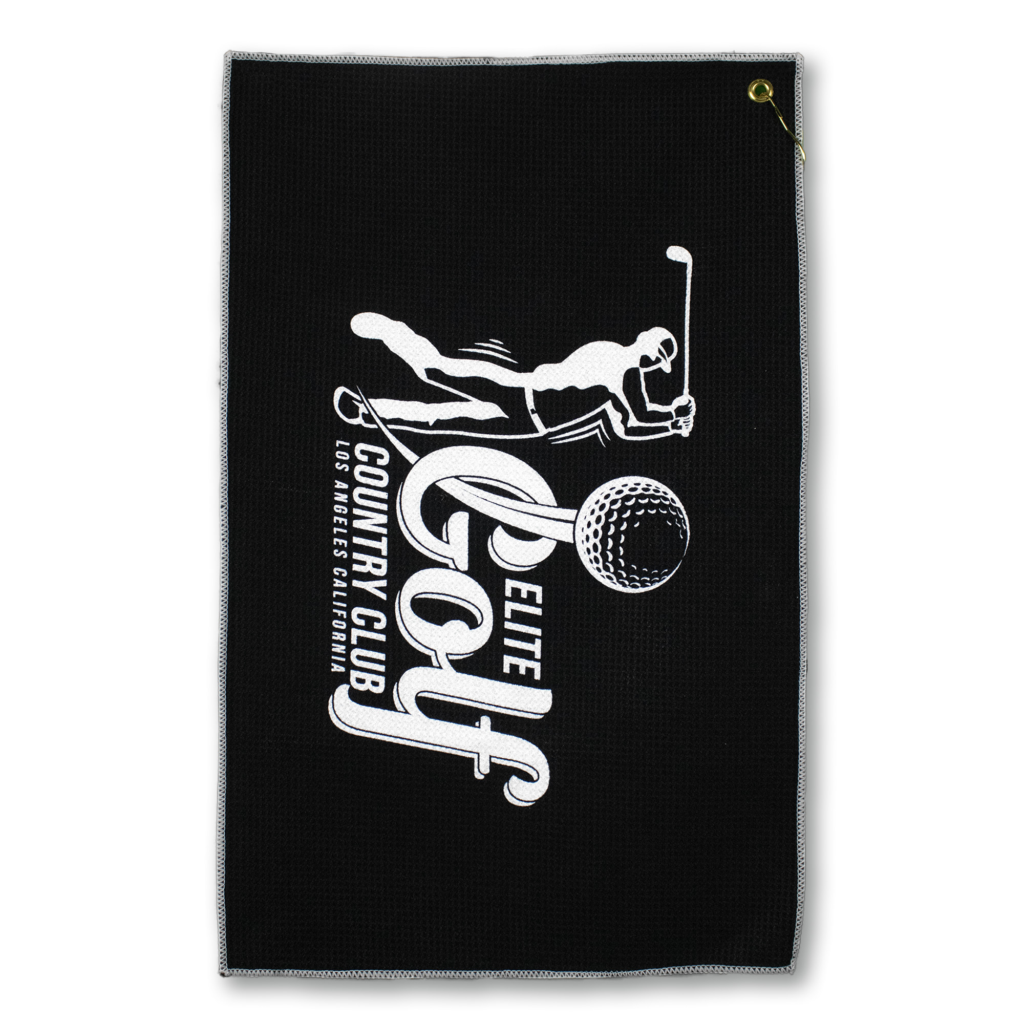 Microfiber Waffle Golf Towel (Embroidery) 1