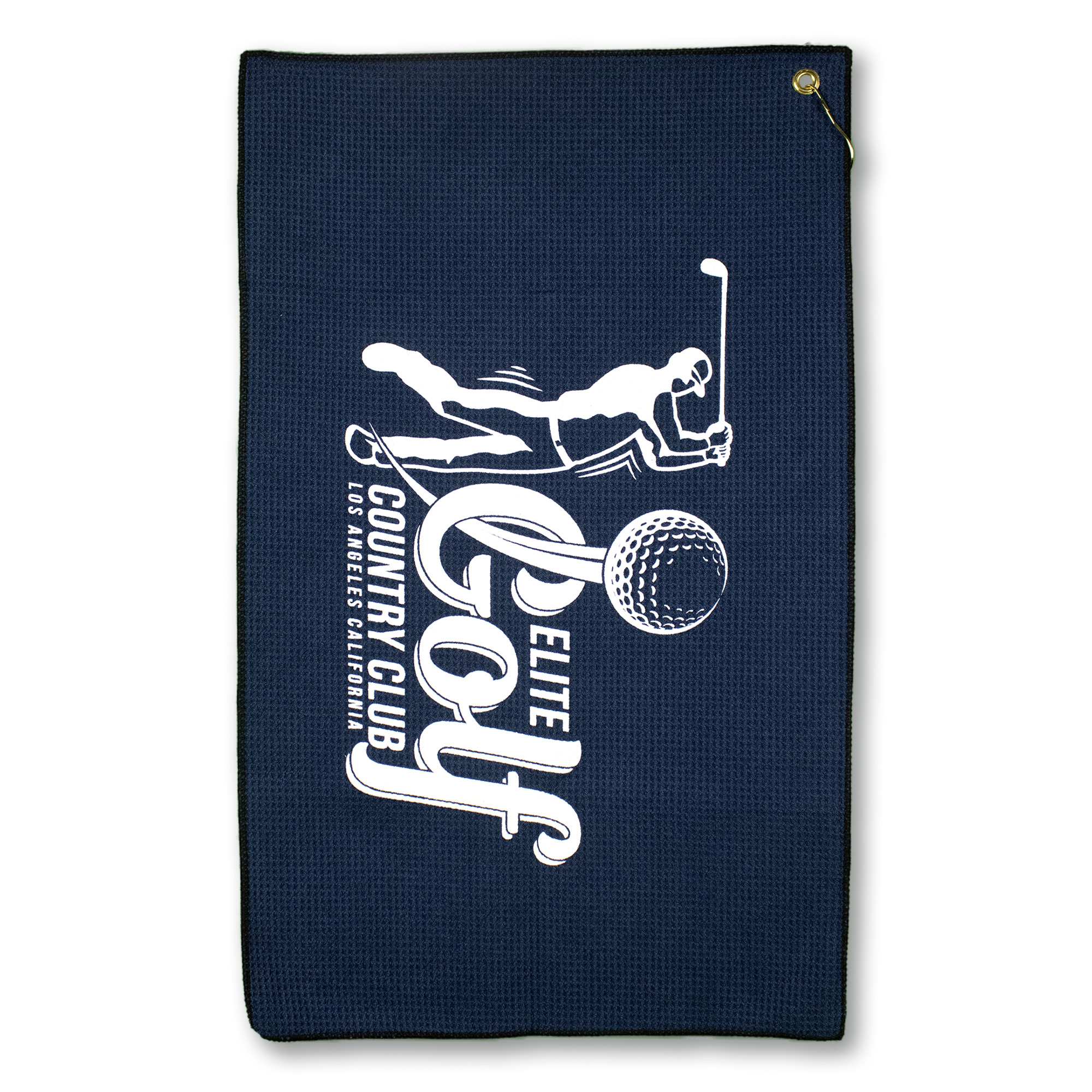 Microfiber Waffle Golf Towel (Embroidery) 1