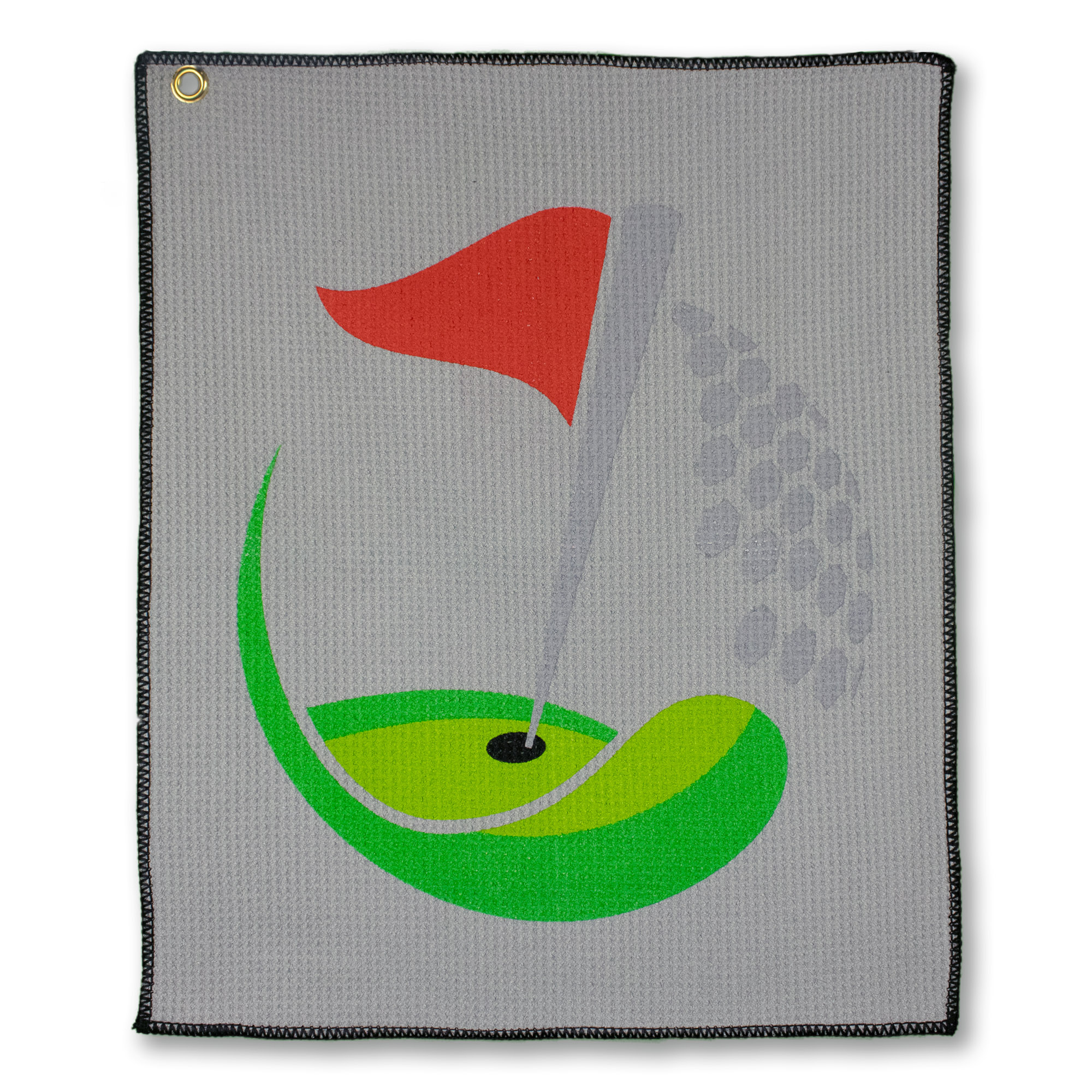 Microfiber Waffle Small Golf Towel (Screen Print) 1