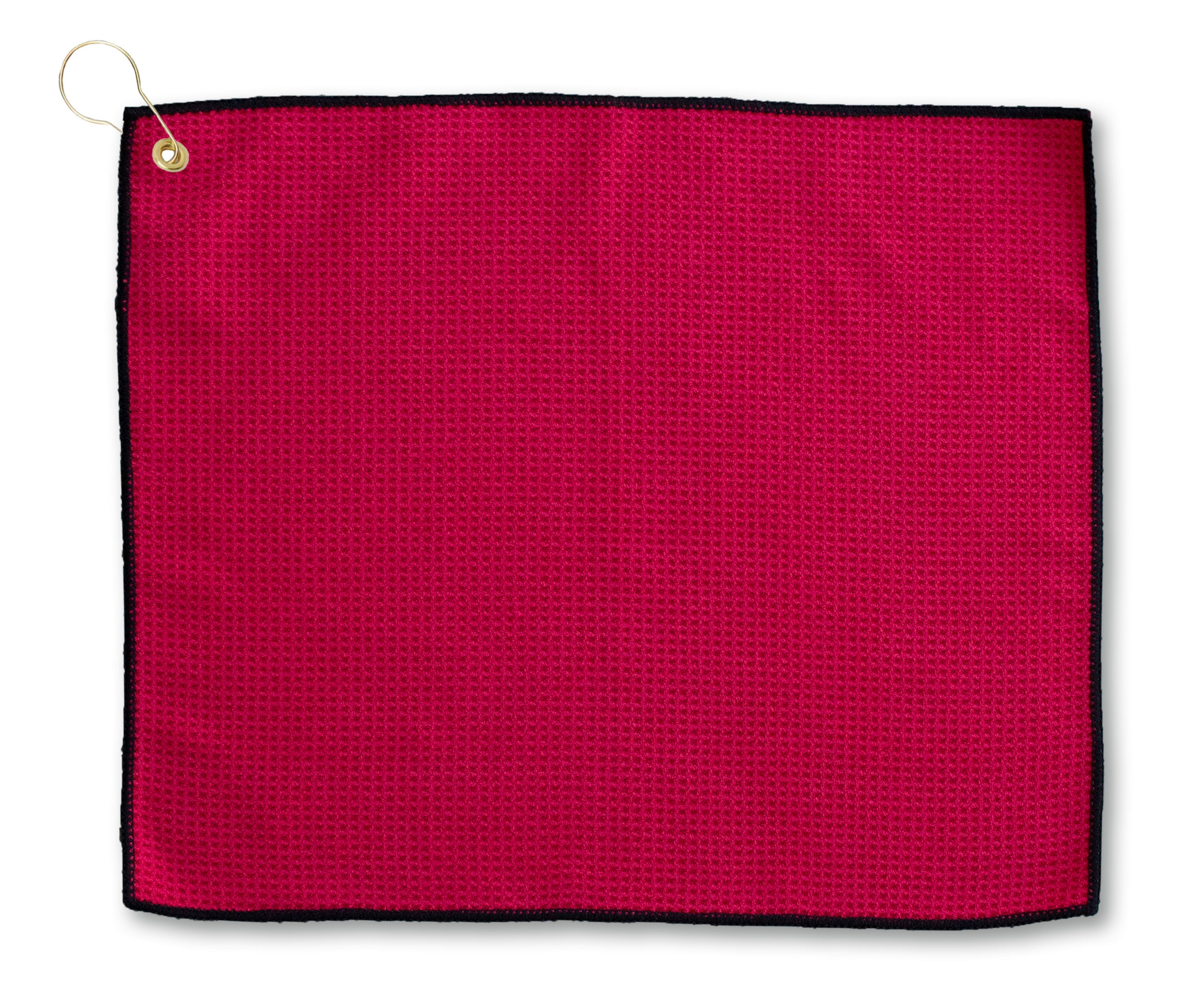 Microfiber Waffle Small Golf Towel (Screen Print) 1