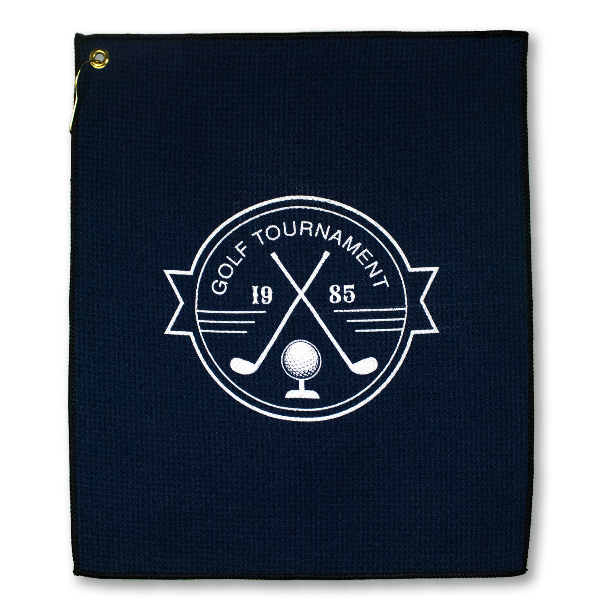 Microfiber Waffle Small Golf Towel (Screen Print) 1