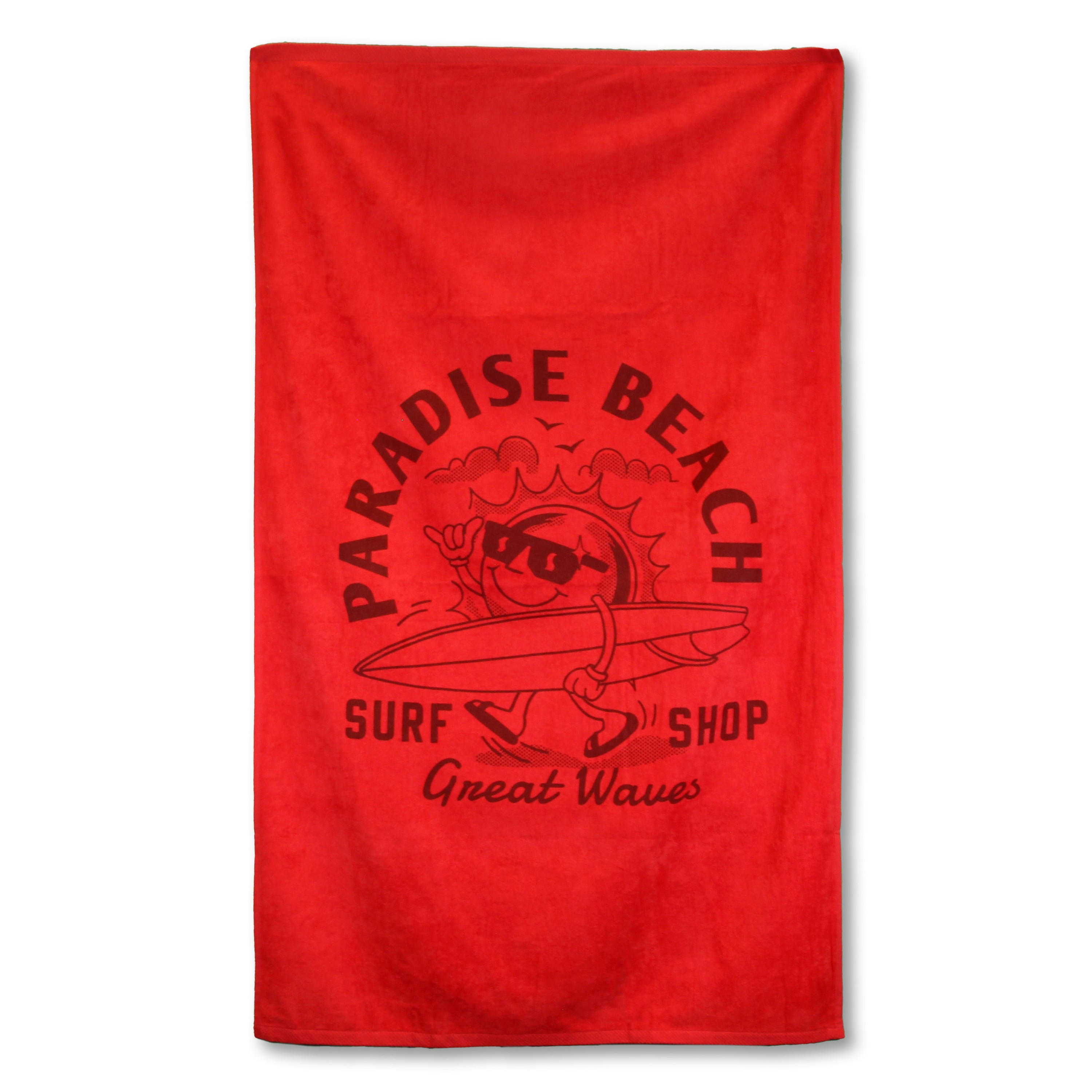 Diamond Collection Colored Beach Towel (Screen Print) 1