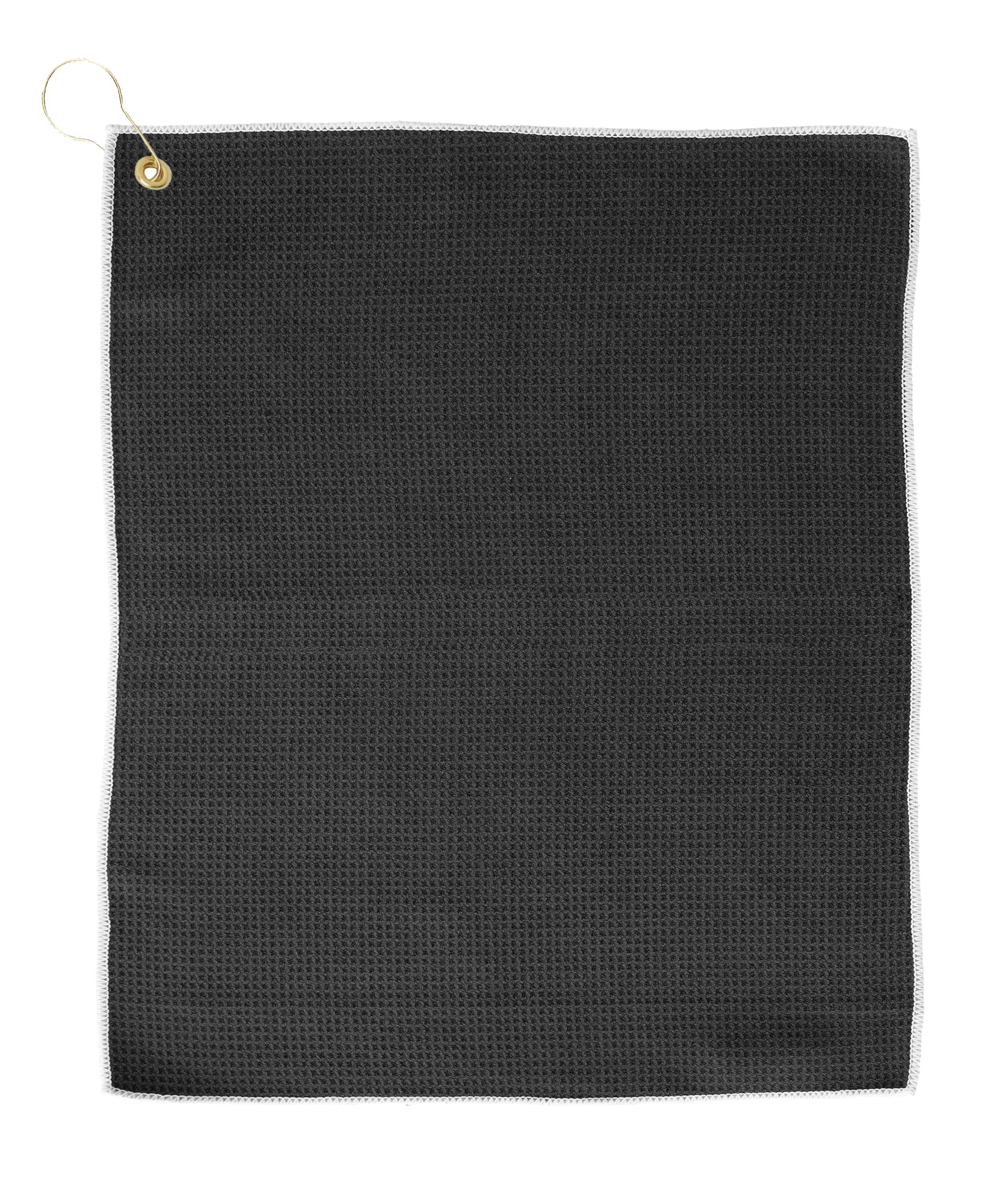 Microfiber Waffle Small Golf Towel (Embroidery) 1