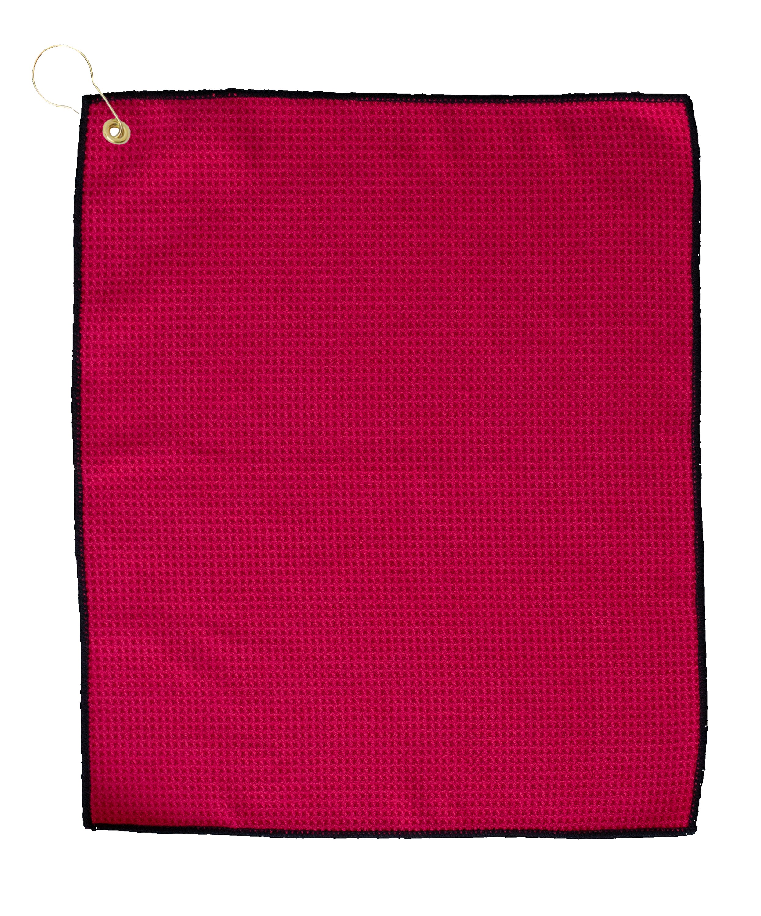 Microfiber Waffle Small Golf Towel (Embroidery) 1