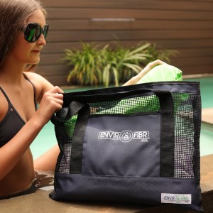 EnviroFibr Mesh Eco-Tote Beach Bag 1 EnviroFibr Mesh Eco-Tote Beach Bag 1