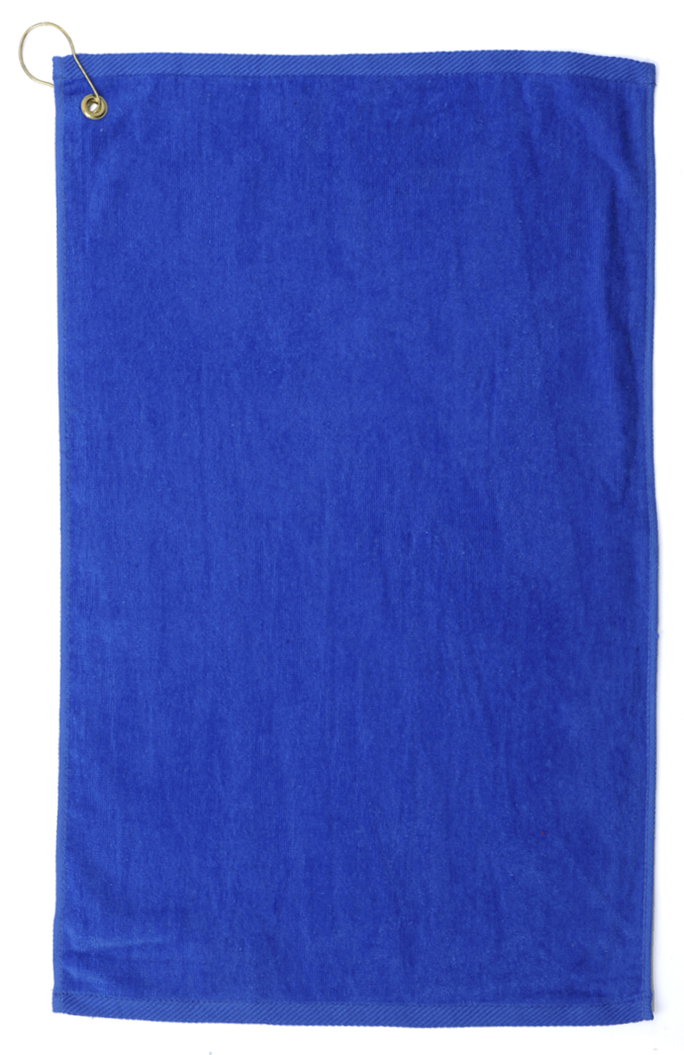The Platinum Collection Golf Towel w/ Corner Grommet (Embroidery) 1
