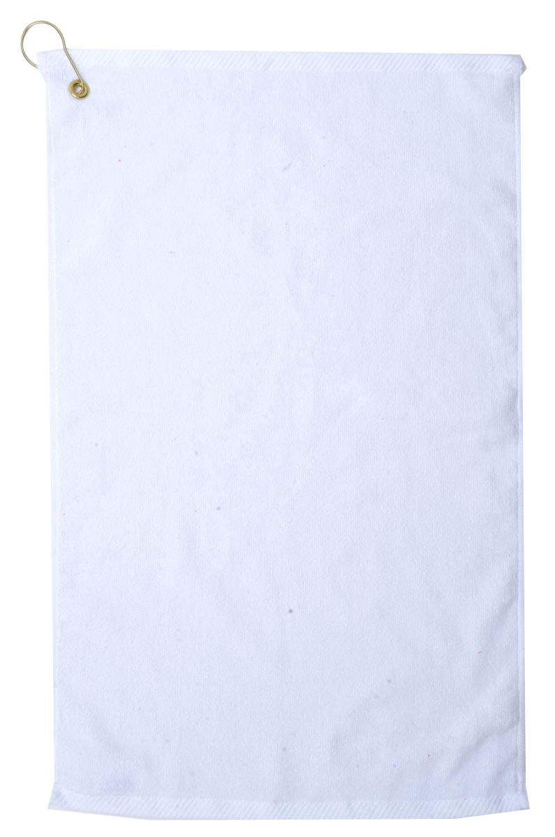 The Platinum Collection Golf Towel w/ Corner Grommet (Embroidery) 1
