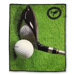 Microfiber Waffle Small Golf Towel (Pro Vision Sublimated) 1 Microfiber Waffle Small Golf Towel (Pro Vision Sublimated) 1