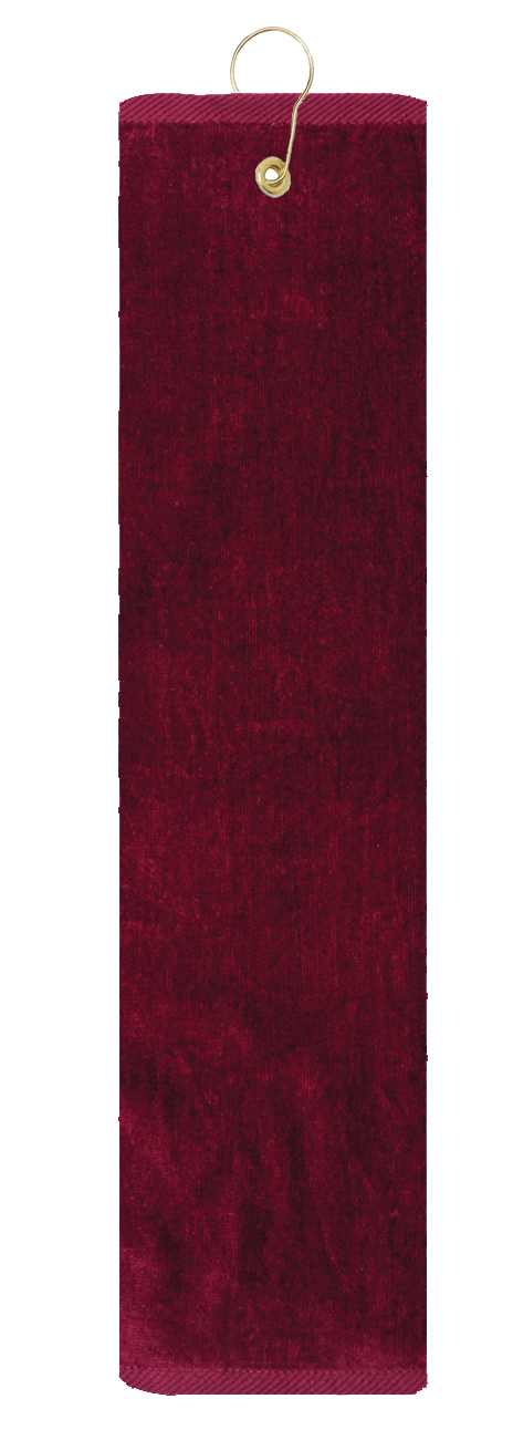 Diamond Collection Golf Towel w/ Tri-Fold Grommet (Screen Print) 1