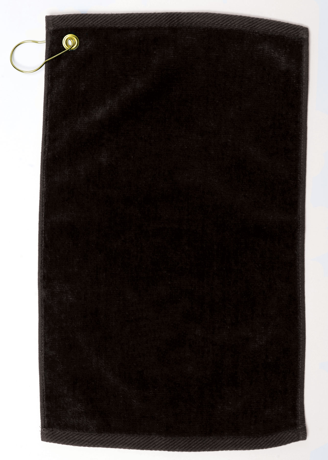 Velour Fingertip Golf Towel w/ Corner Grommet (Embroidery) 1