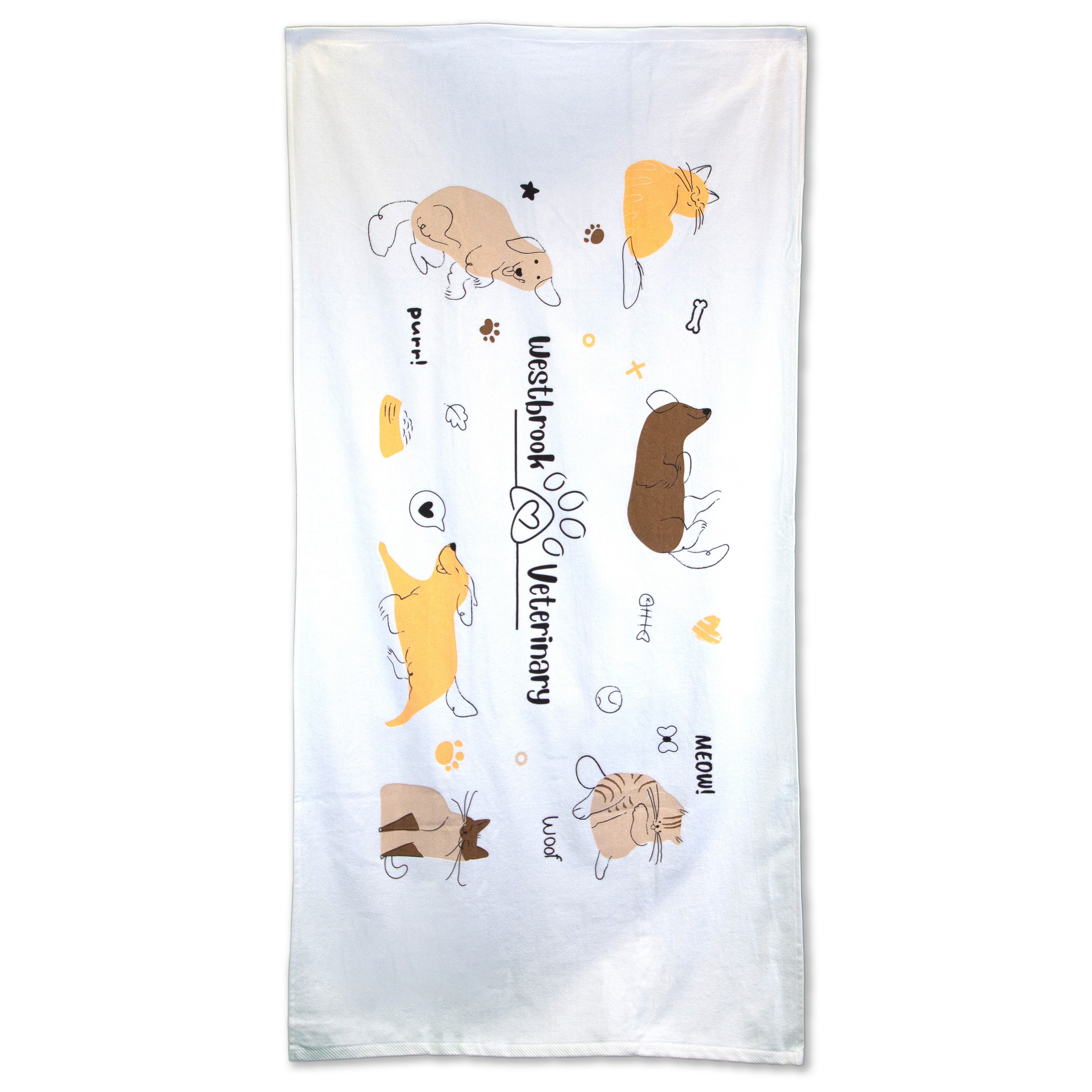 Platinum Collection Beach Towel (Screen Print) 1