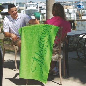 Caddy Towel (Embroidery) 1 Caddy Towel (Embroidery) 1