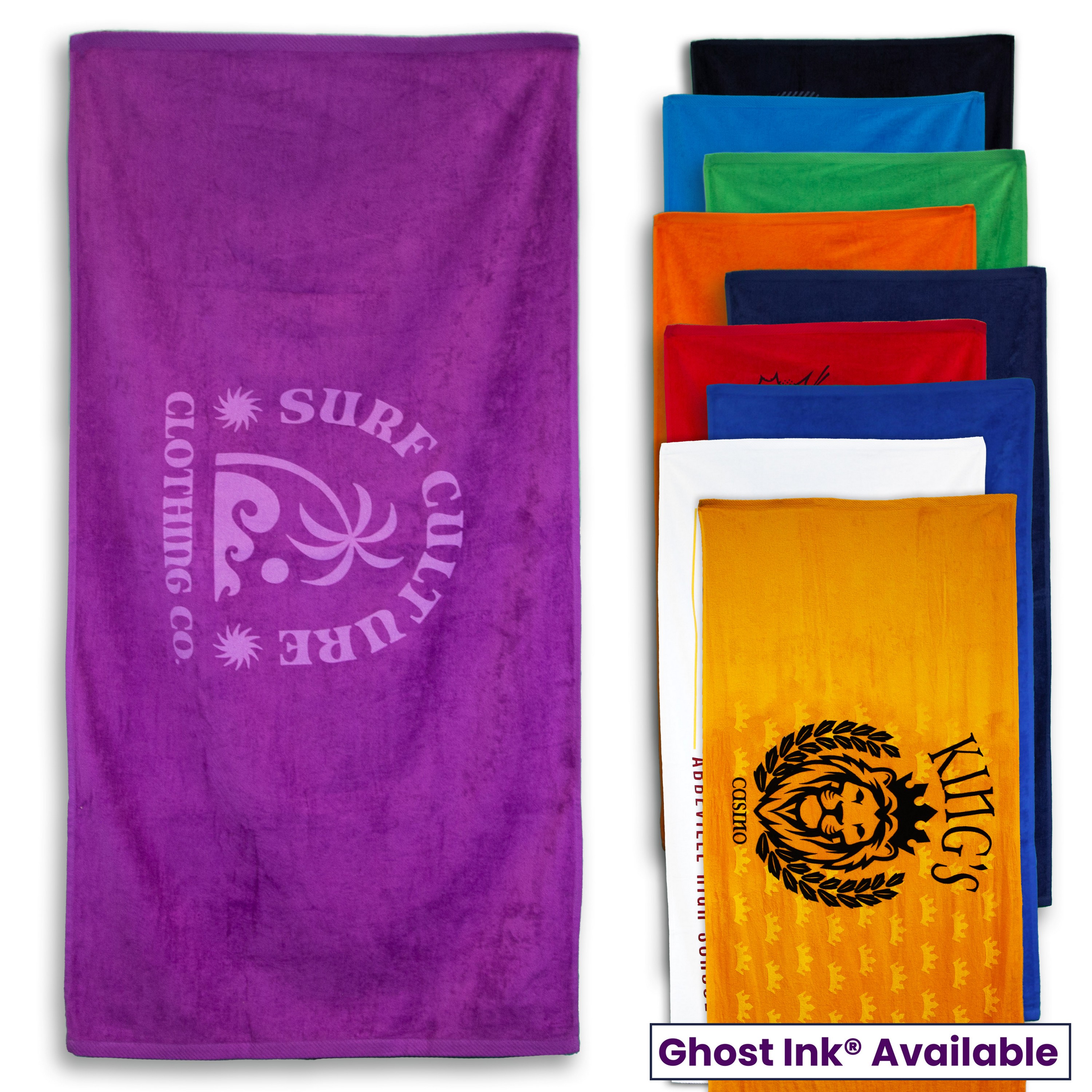 Jewel Collection Beach Towel (Embroidery) 1