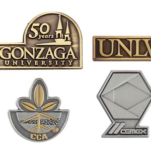 1 5/8" (1.625") Die Struck Antique Lapel Pin 1 1 5/8" (1.625") Die Struck Antique Lapel Pin 1