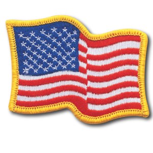 "Wavy American Flag" Stock Patch 1 "Wavy American Flag" Stock Patch 1