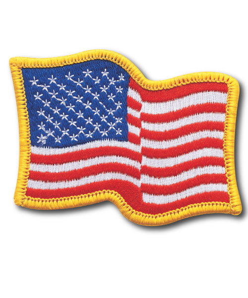 "Wavy American Flag" Stock Patch 1 "Wavy American Flag" Stock Patch 1