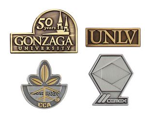 1" Die Struck Antique Lapel Pin 1 1" Die Struck Antique Lapel Pin 1