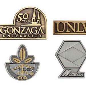 1" Die Struck Antique Lapel Pin 1 1" Die Struck Antique Lapel Pin 1