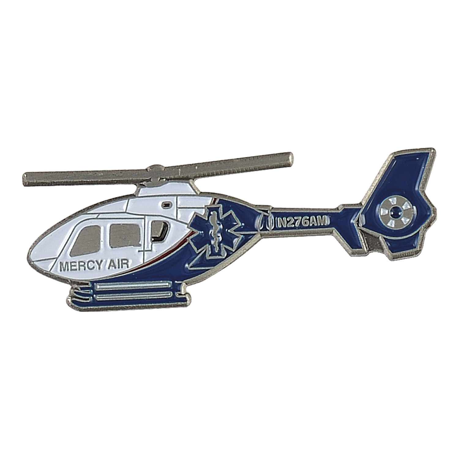 Custom Lapel Pins - 1 1/4" (1.25") Die Struck Soft Enamel 1