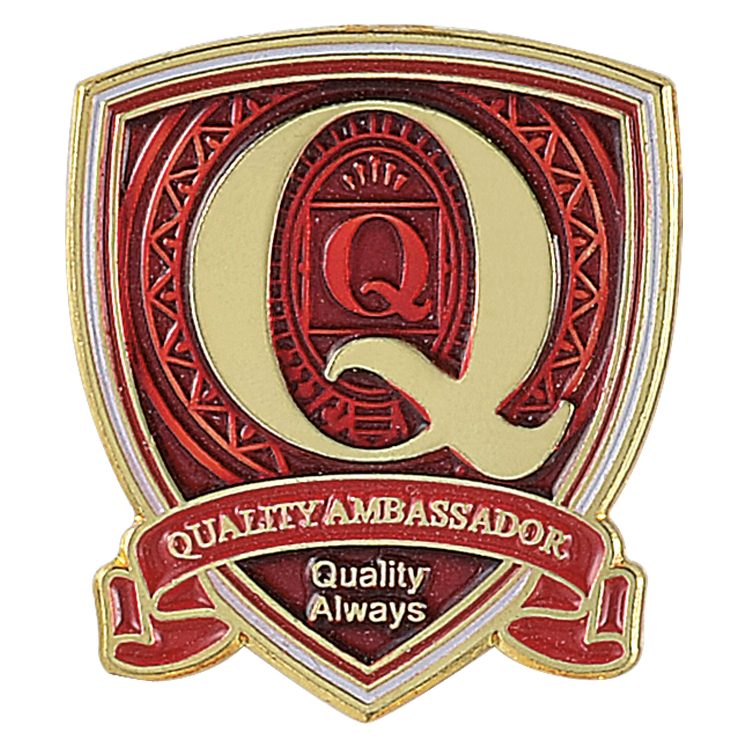 Custom Lapel Pins - 1 1/4" (1.25") Die Struck Soft Enamel 1