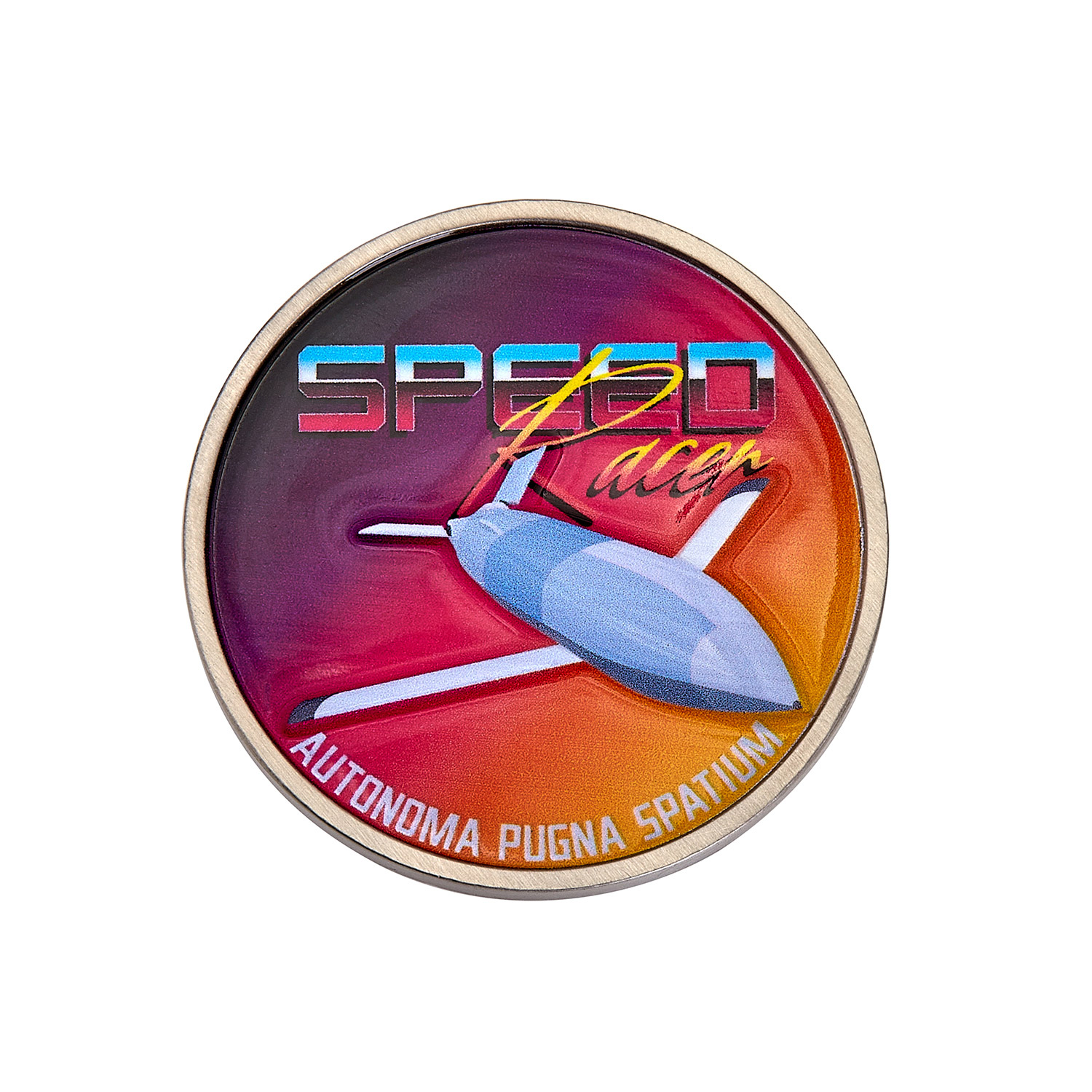 1 3/4" (1.75") UV Print Custom Challenge Coin Double Sided Struck Brass 1